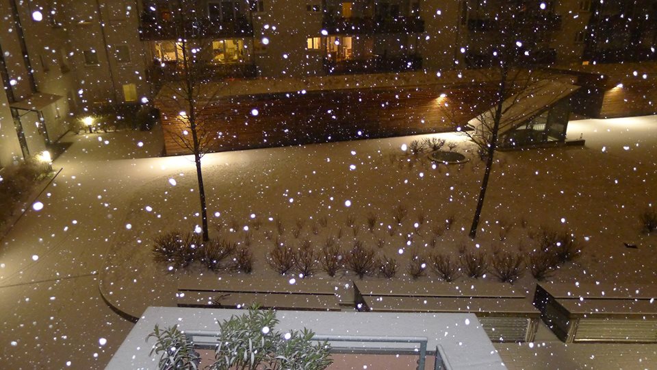 Schneegestöber