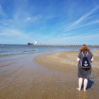 Am Hundestrand von Swinemünde