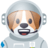 astronaut-dog-face